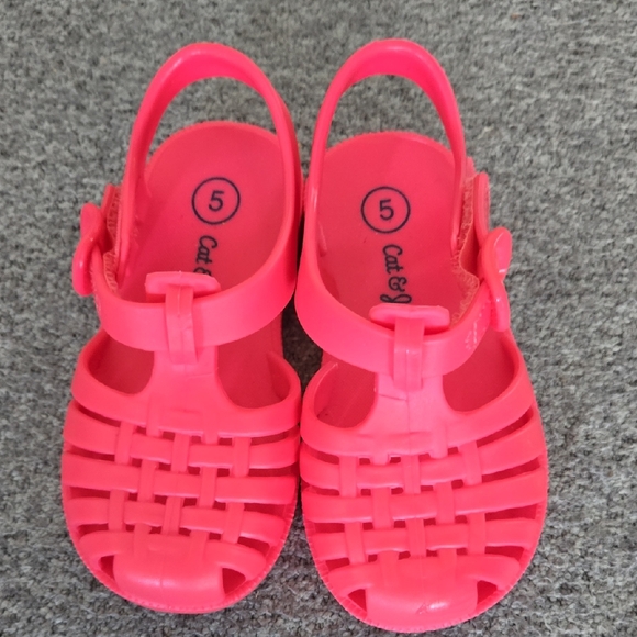 Cat & Jack Other - Cat & Jack Kids Neon Pink Sandals